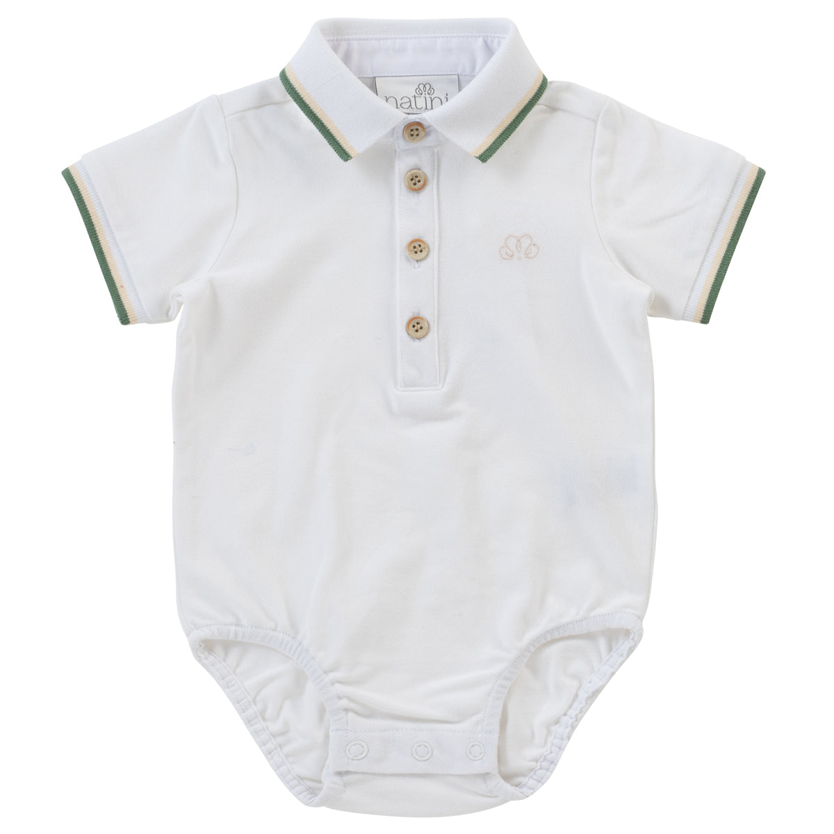 boys polo shirts white collar detail