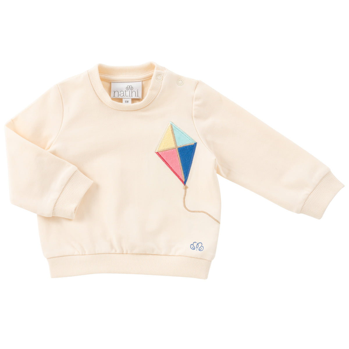 Boy Sweater Kite back view – children’s sweater