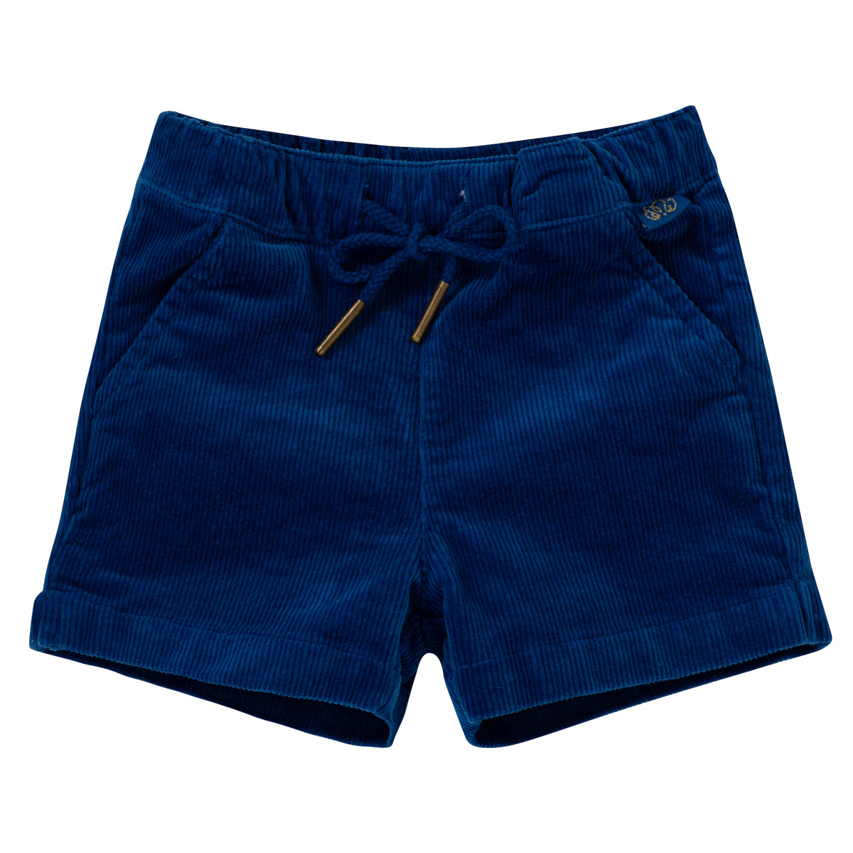 Boy Short Harvey Rib front view – kids casual shorts