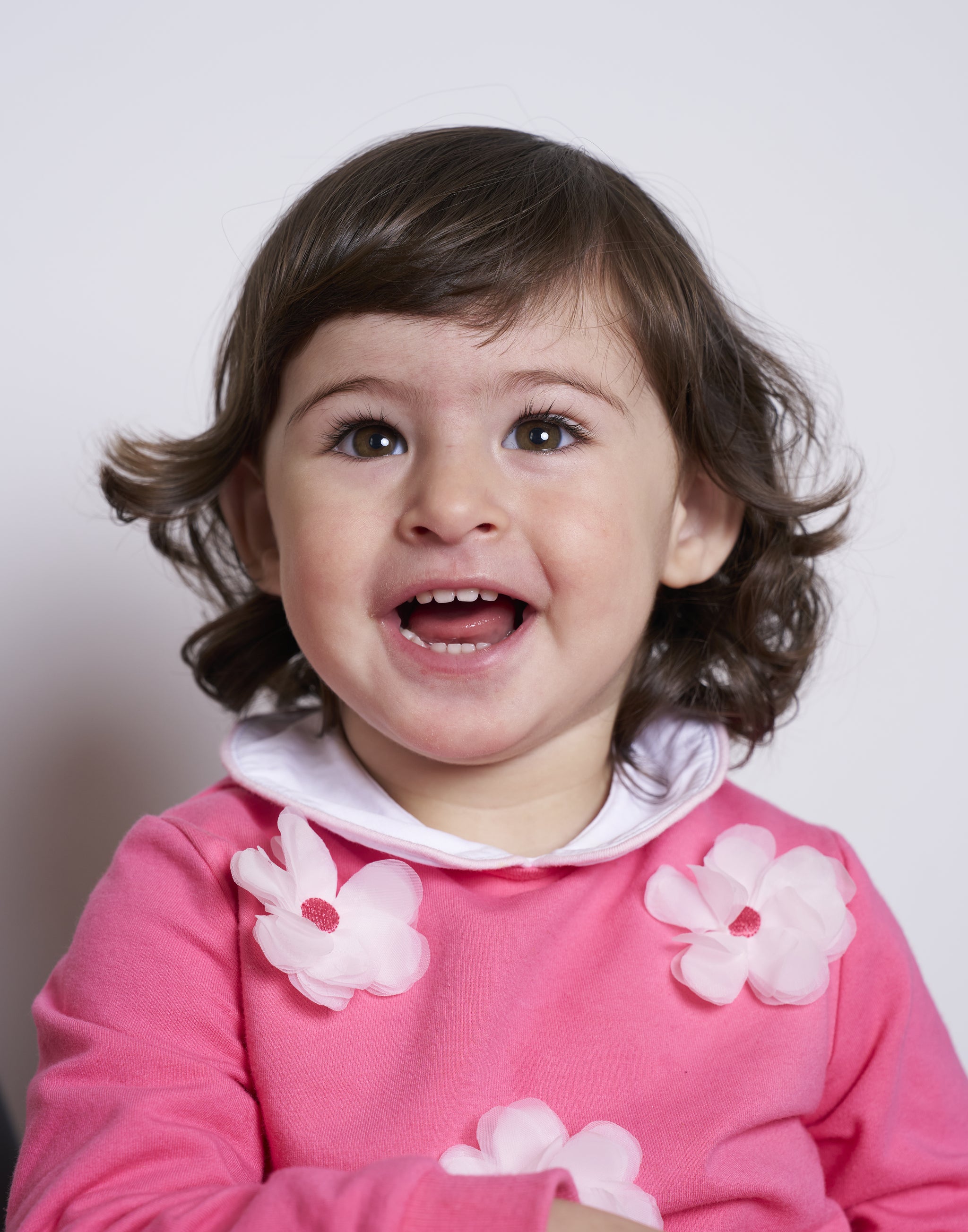 BABY GIRL SWEATER ROSE CORAL