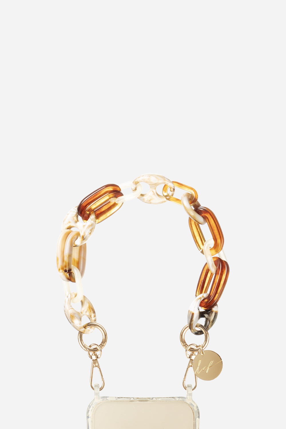 SHORT PHONE CHAIN - ANDY BEIGE