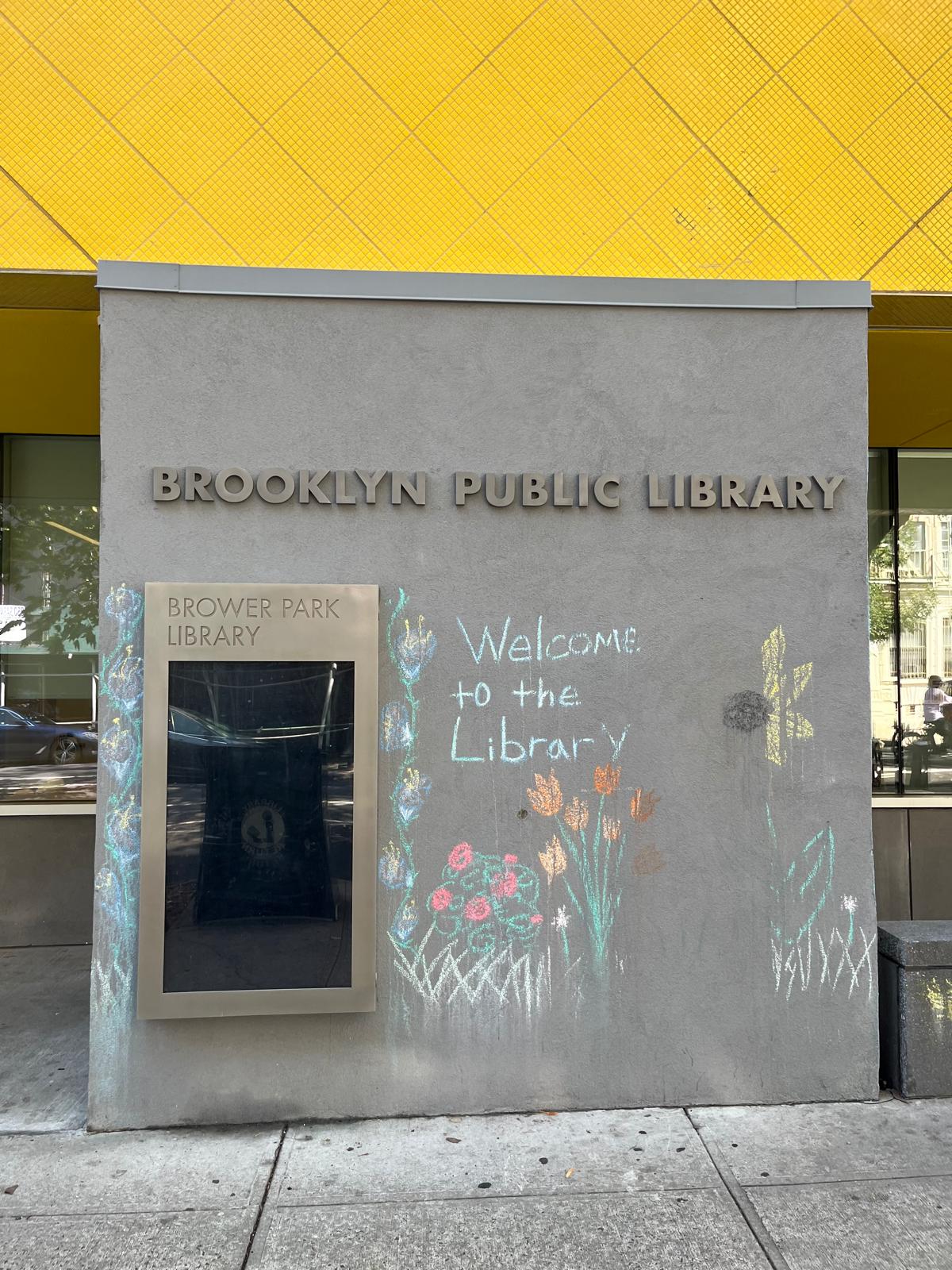 The Brooklyn Public Library – Brower Park Branch serves as a hub for learning and community events.