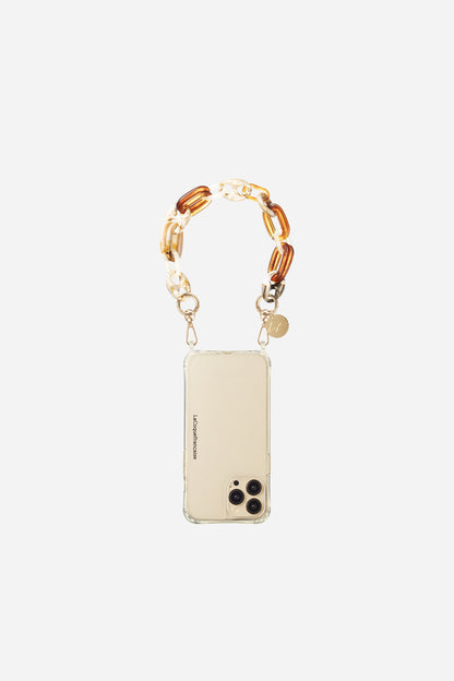 SHORT PHONE CHAIN - ANDY BEIGE