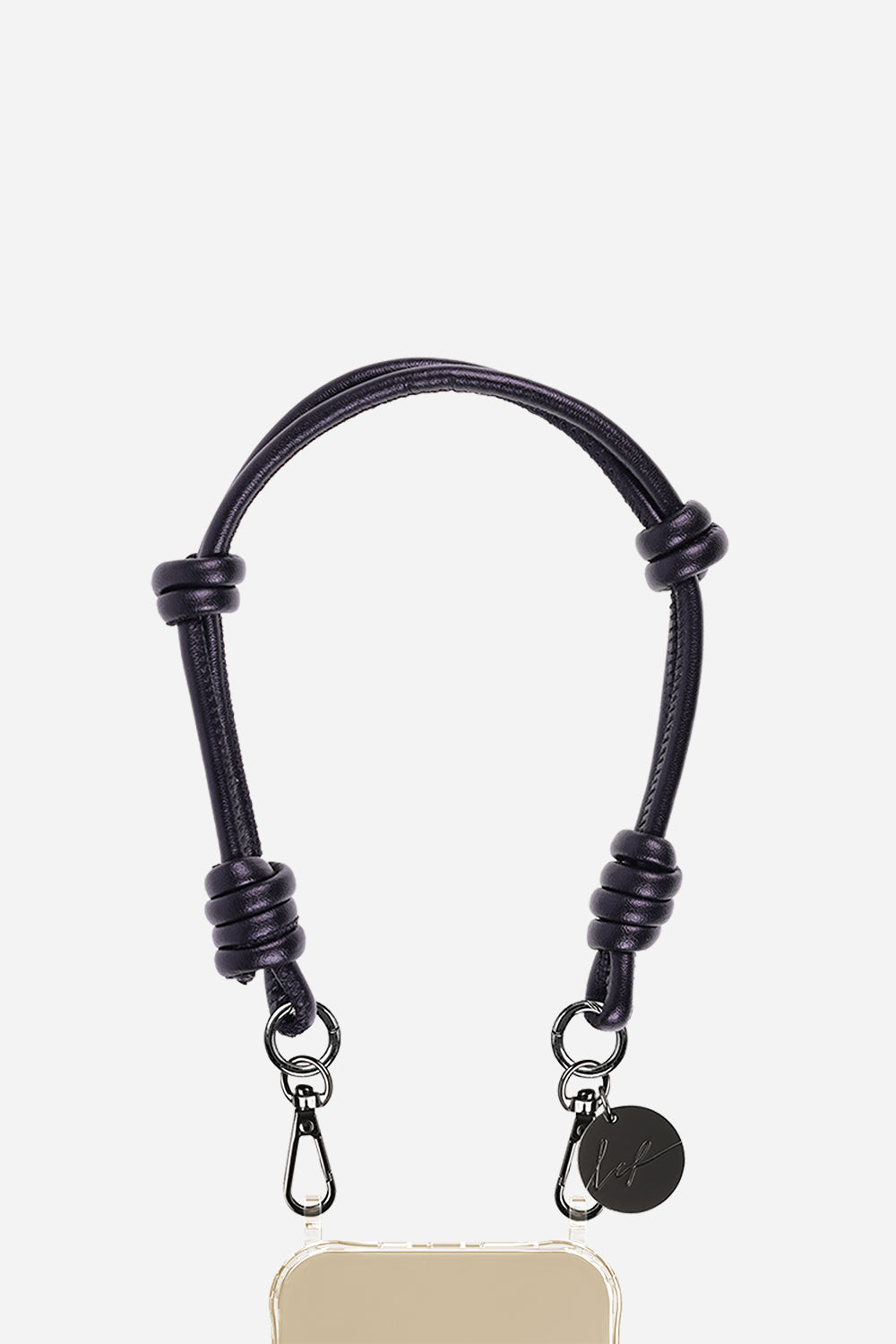 SHORT PHONE CHAIN - NOLAN BLACK